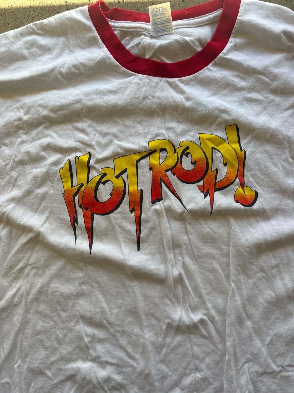 Rowdy Roddy Piper Ringer Shirt 2XL XXL Hot Rod WWF WWE WCW - Picture 2 of 3